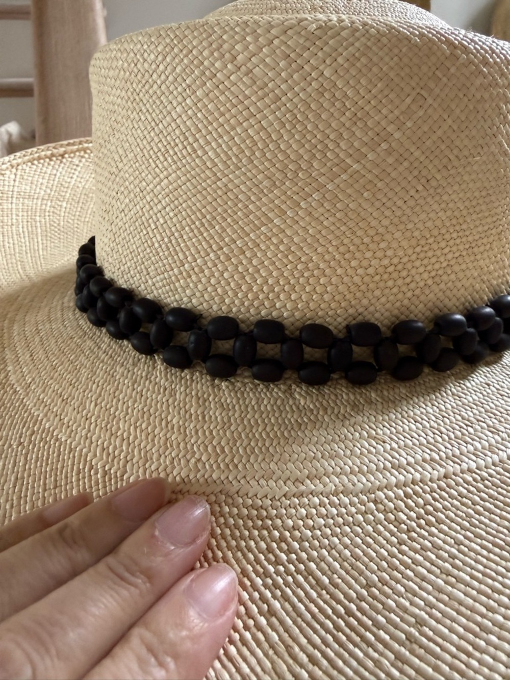 ARTESANO Tulipan Hat in Natural S NWOT - Picture 8 of 14